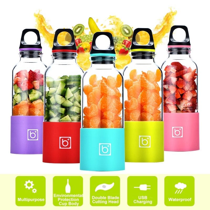 USB PORTABLE BLENDER BOTTLE. Use this blender bottle to easily make… by Weng Madrid Gabuat