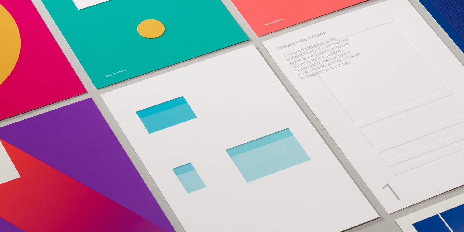 Using Material Design. Regardless of how good the underlying… by