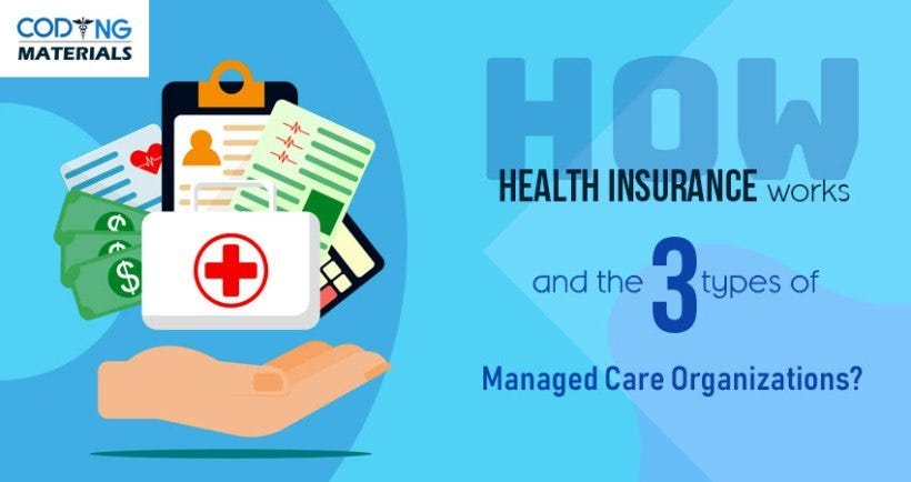 How Health Insurance Works and what are The Three Types of Managed Care