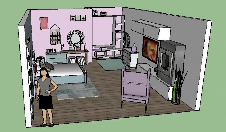 10 Best 3D Bedroom Design Autocad files Cadbull by 10 Best 3D Bedroom Design Autocad files Cadbull by