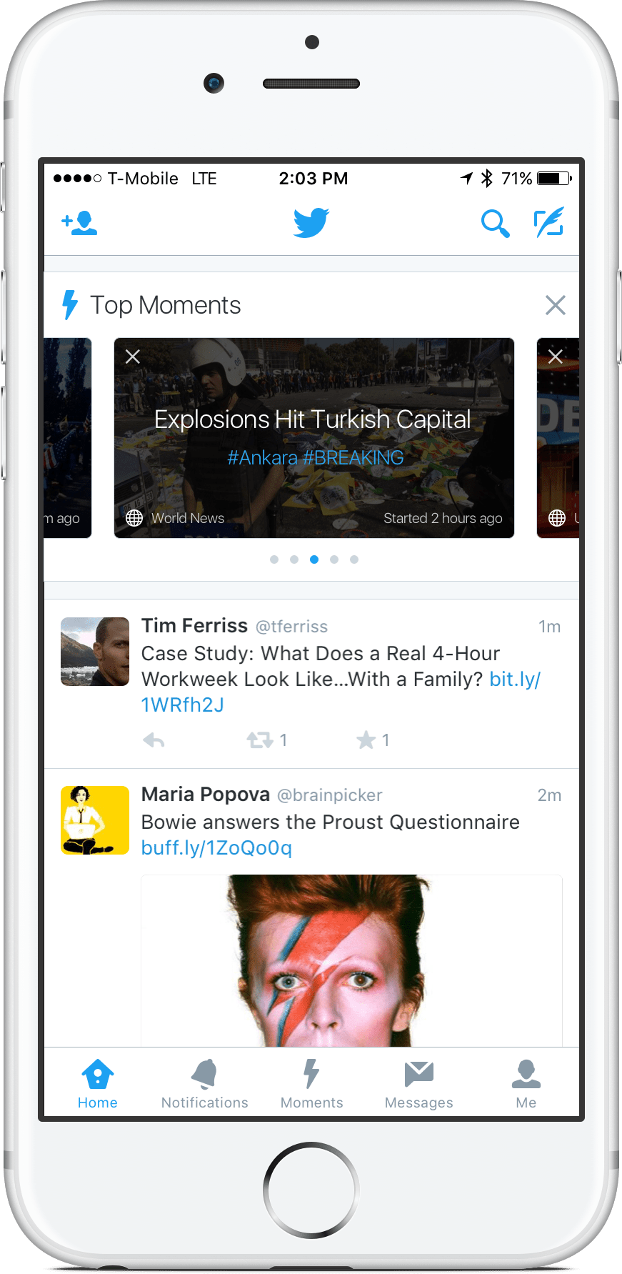 Redesigning Twitter Moments The Startup Medium