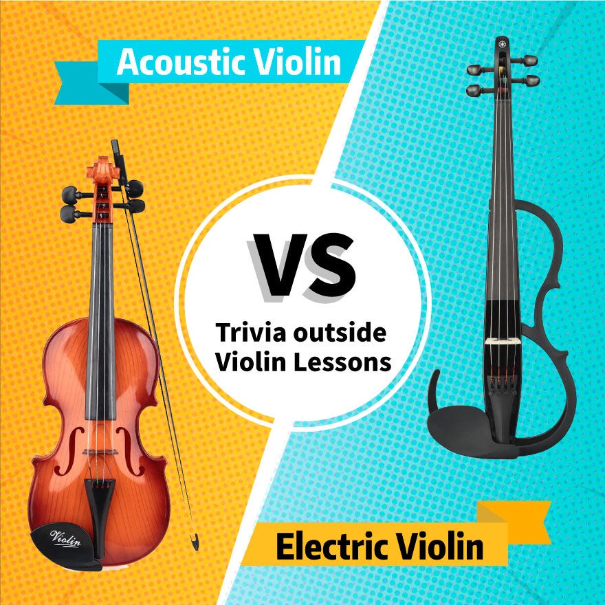 Acoustic Violin VS Electric Violin Violy Blog