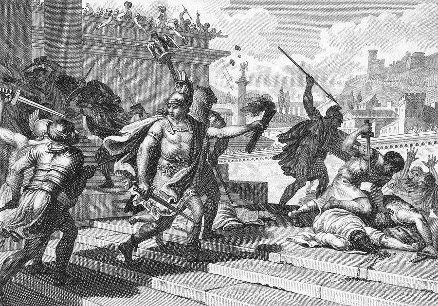 Sulla The first Monster of Rome. Rome did not fall in a