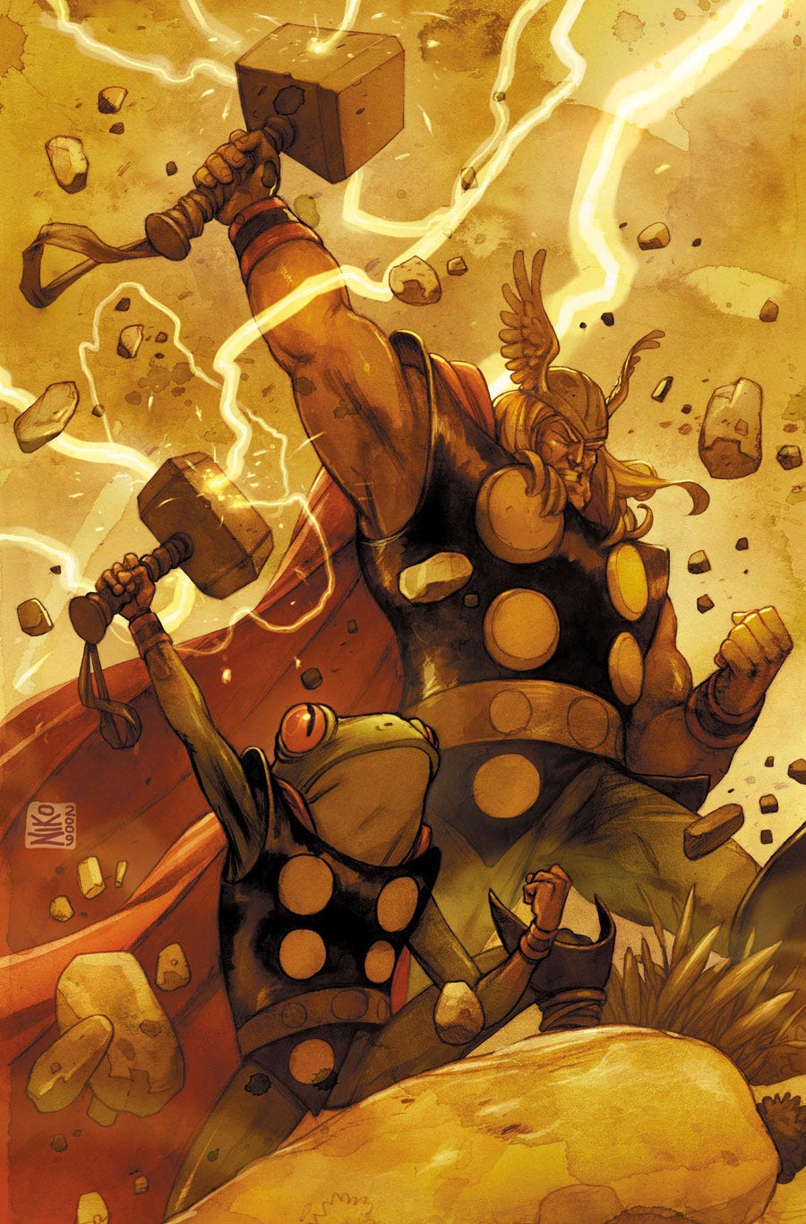 Brie Larson Thinks Captain Marvel Can Pick Up Thor’s Hammer And Nerds