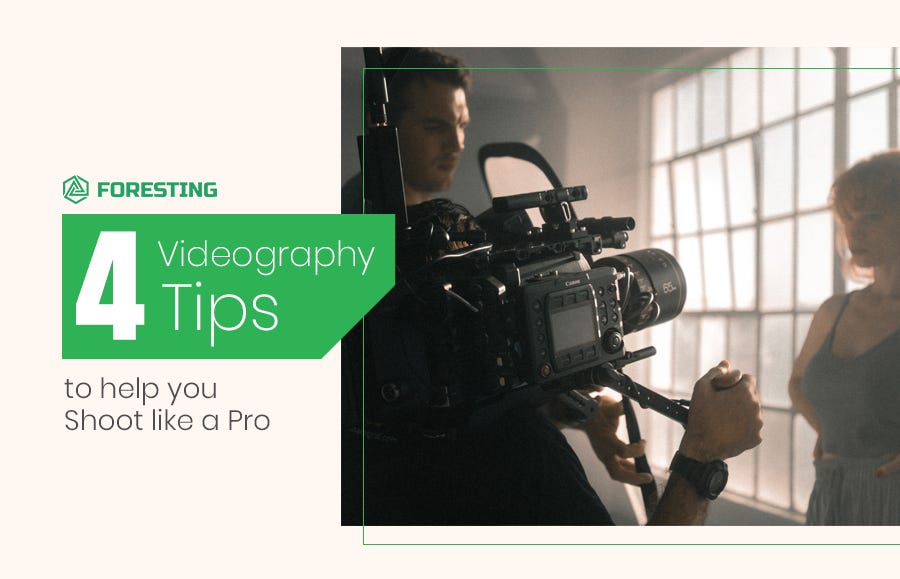 4 Videography Tips To Help You Shoot Like a Pro by Williams Nana Kyei