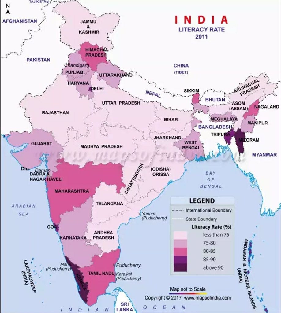 Facts speak Demographics & Social indicators Tamil Nadu and Gross