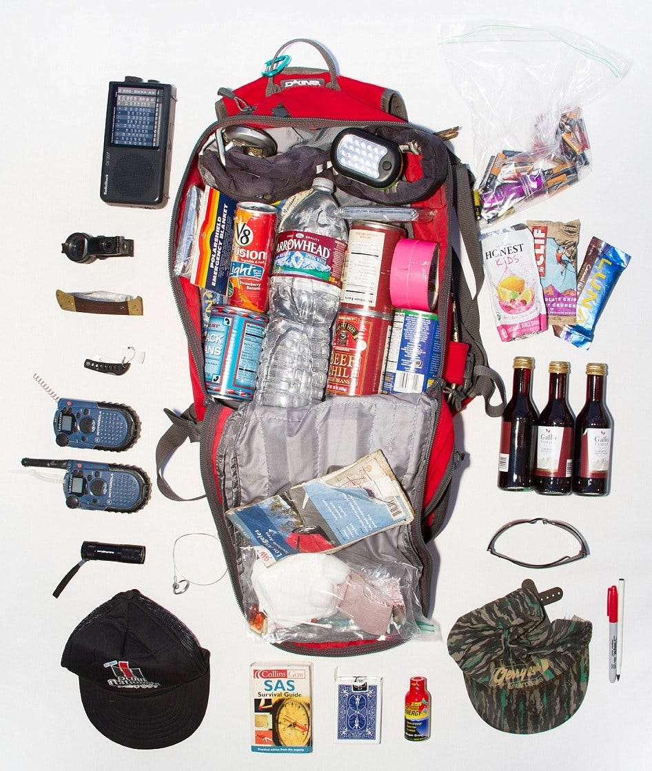 These Photos of Prepper Bags Hold a Mirror to Society by Pete Brook