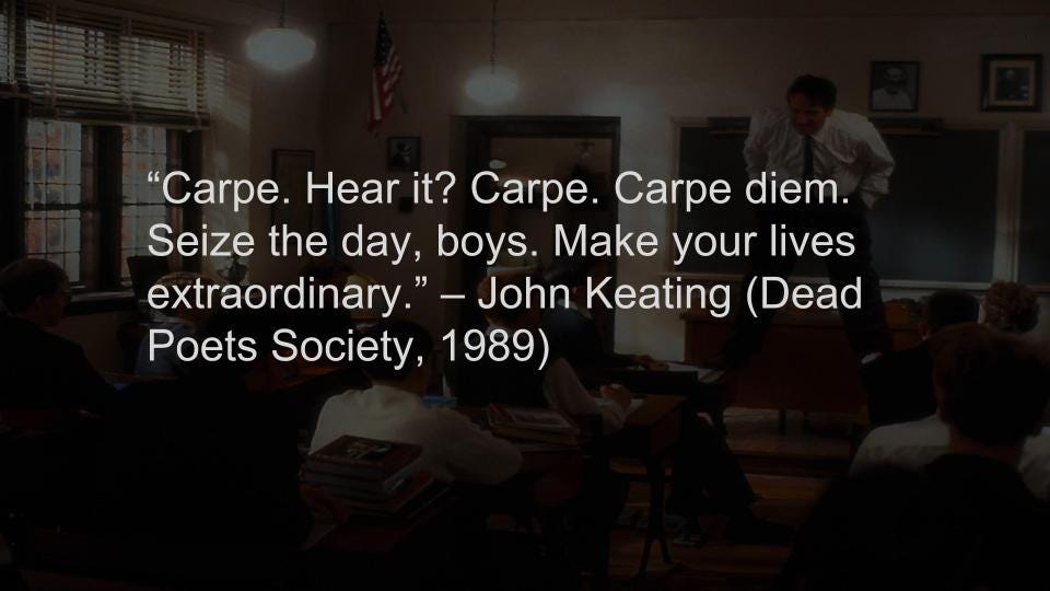 Carpe Diem Quotes From Dead Poets Society Quotes P load