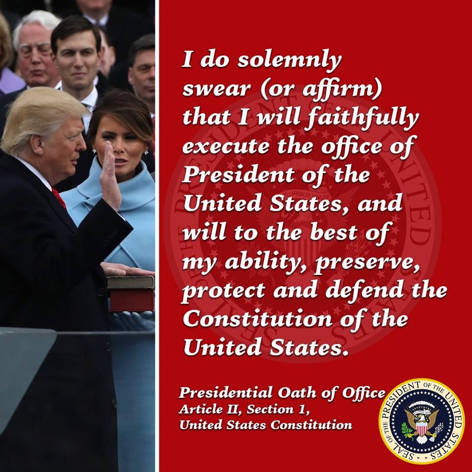 So What If He’s Breached His Oath of Office? by Duke University