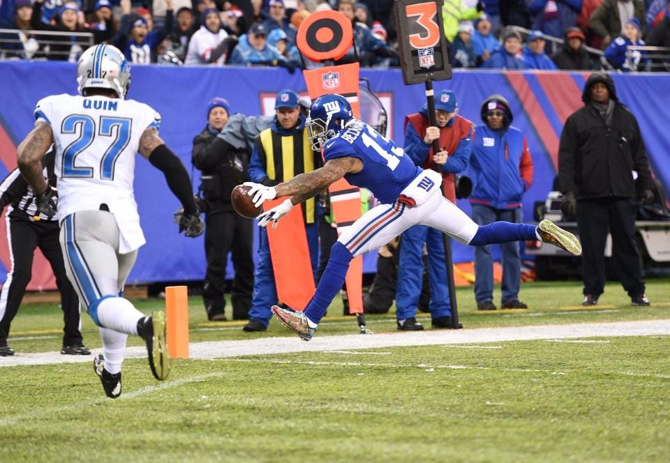 Odell Beckham Jr. does it — again! by Ryan Disdier Gotham Sports