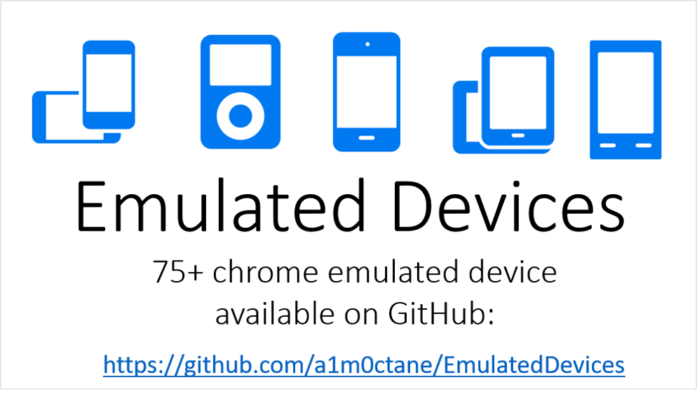 UFT One 75+ Emulated Devices ALM Octane Medium