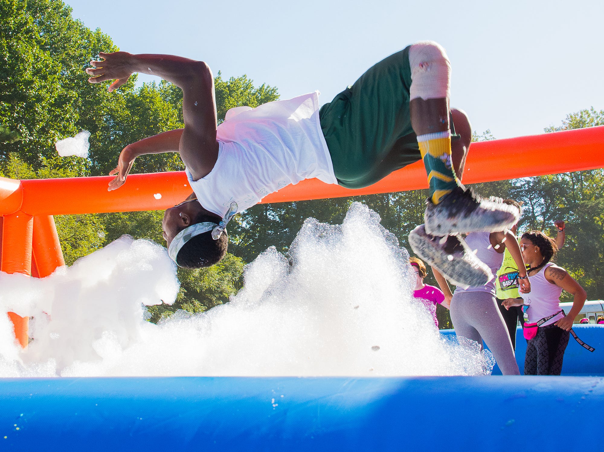 Top 10 Obstacles at Foam Fest. The 5K Foam Fest will have you… by 5k