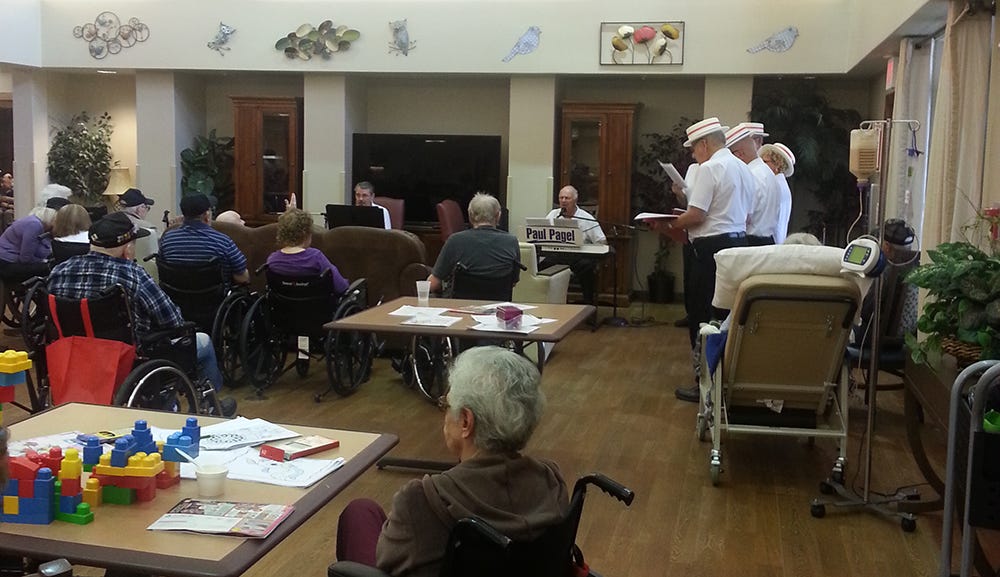 Texas State Veterans Home Residents Celebrate Love, Life & Laughter