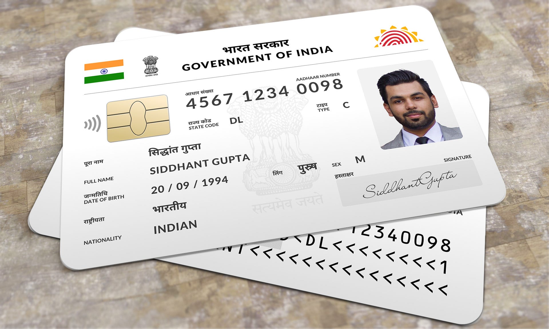 The Aadhaar Card — Indian ID Concept by Siddhant Gupta KALPIK Medium