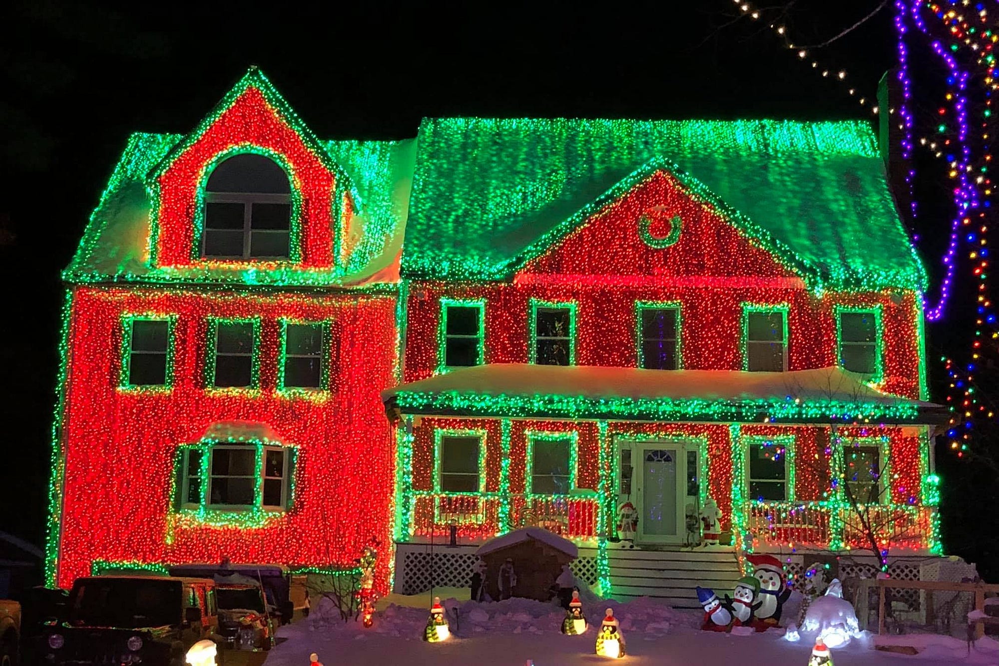 Christmas Lights Wilmongton Ma 2023 Insane Christmas Light Display in Wilmington, Massachusetts by Gina