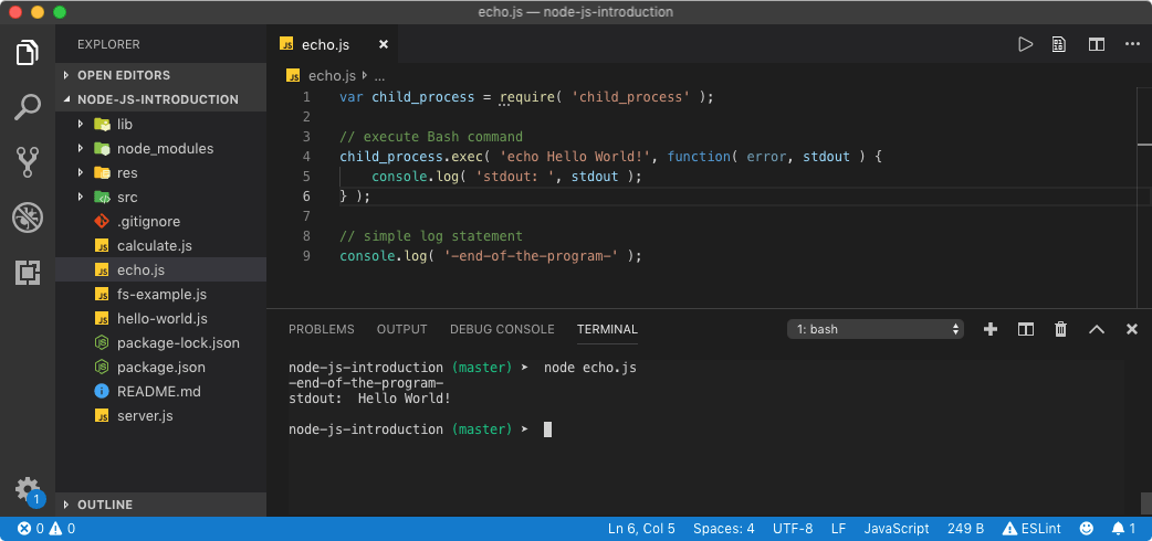 Introduction to Node.js / A beginners guide to Node.js and NPM