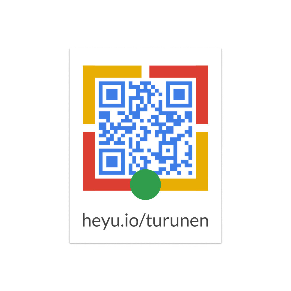 Scan QR codes by Google Lens. Based on artificial