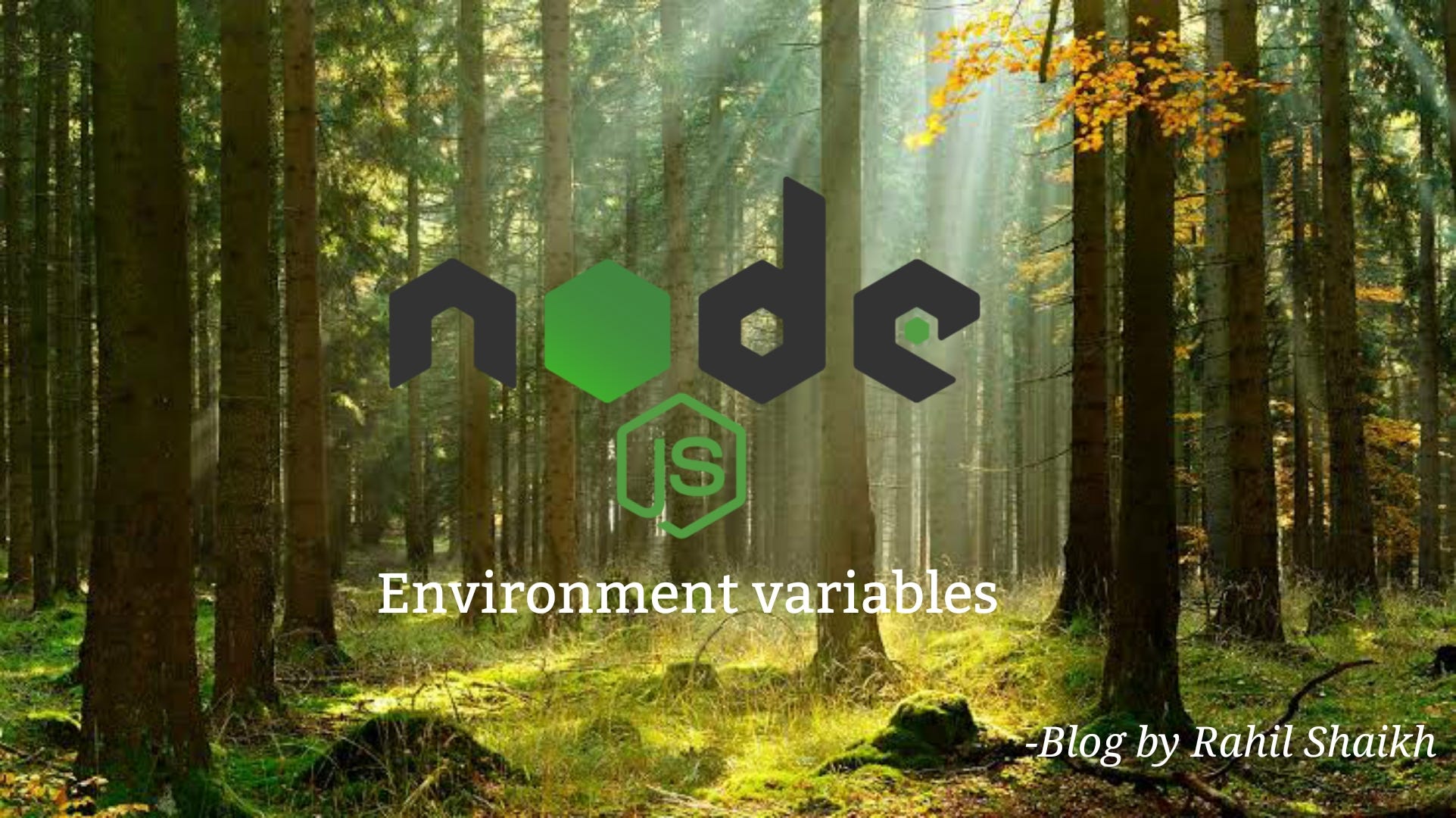 Node JS Environment Variables — Setting Node app for multiple