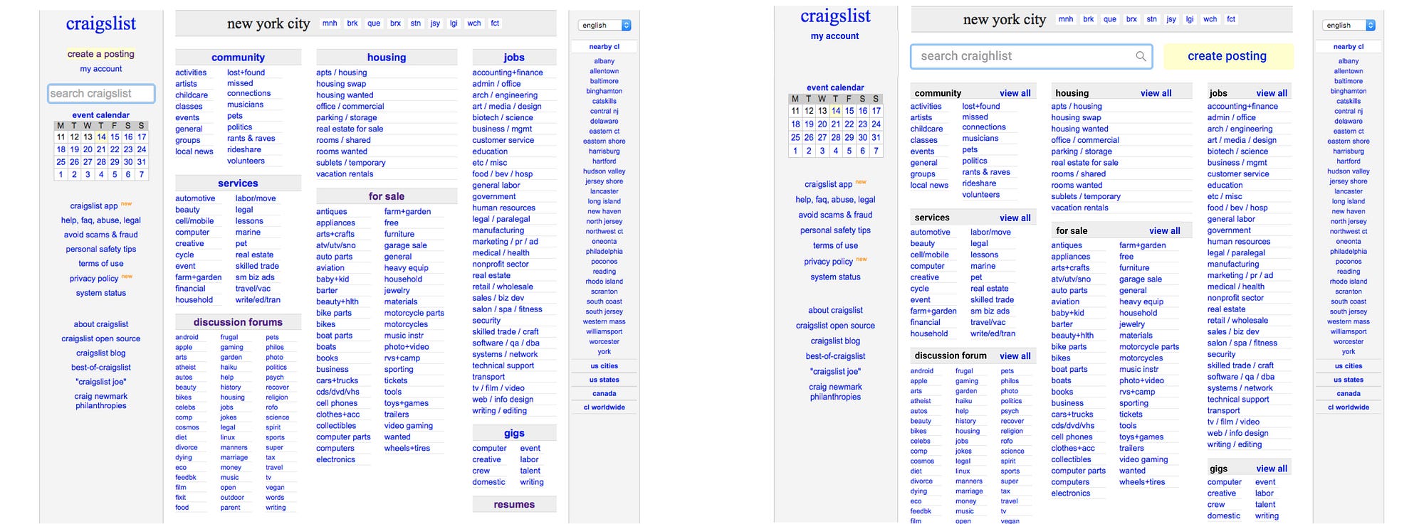 Case Study: Craigslist Challenge. And Why Sometimes The Best Redesign Is… | By Victoria Serrano | Bootcamp
