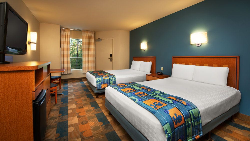 Pop Century Resort Refurbished Rooms Add DeluxeFeel to Value
