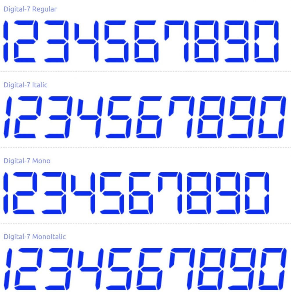 20 Best Number Fonts for Displaying Stylish Numbers 20 Best Number Fonts for Displaying Stylish Numbers