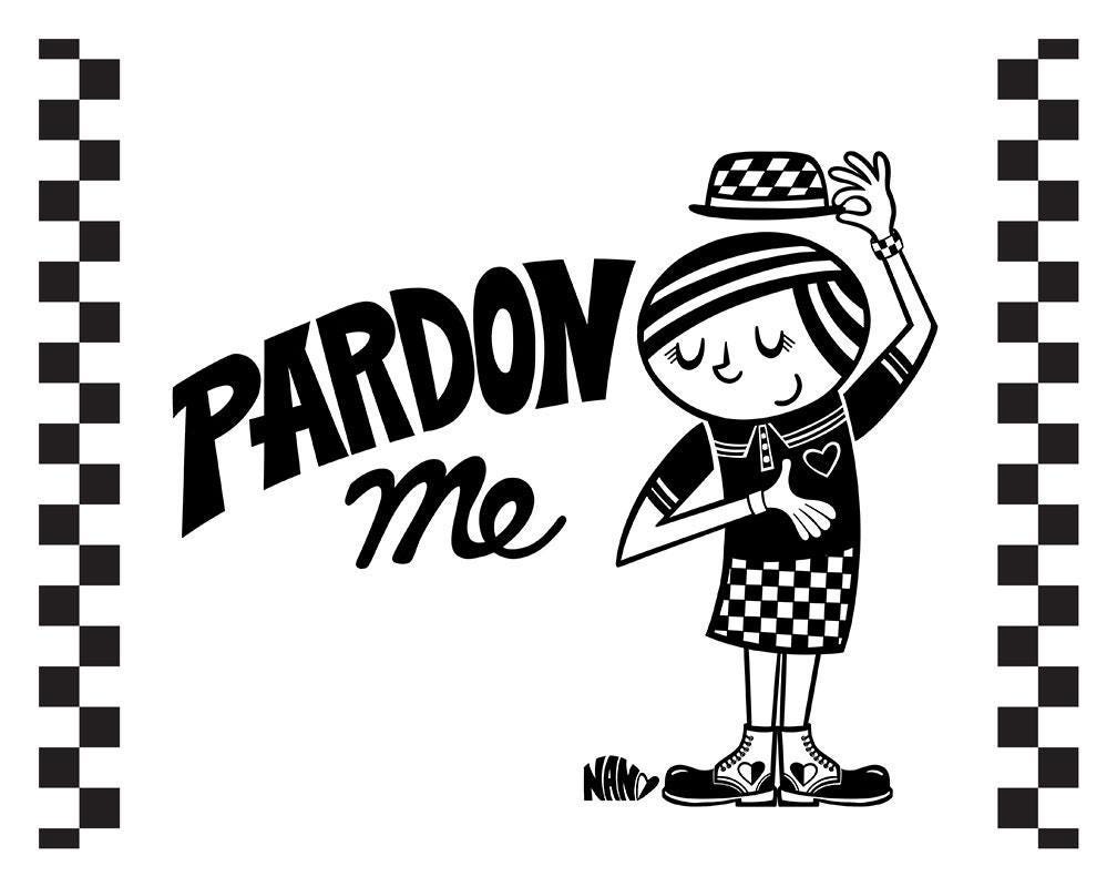 PARDON ME!. a reply to convention by James Khan No Crime in Rhymin’ Medium