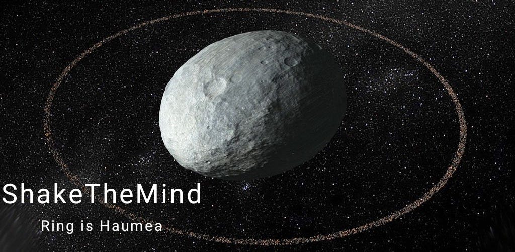 The Haumea A Fast Spinning Dwarf by Shakethemind