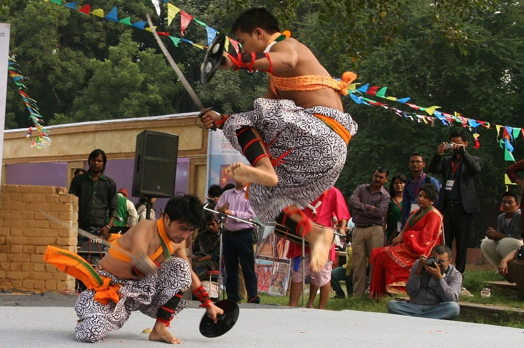 THANG_TA THANG TA MARTIAL ART OF MANIPUR by Spandana Harish Medium