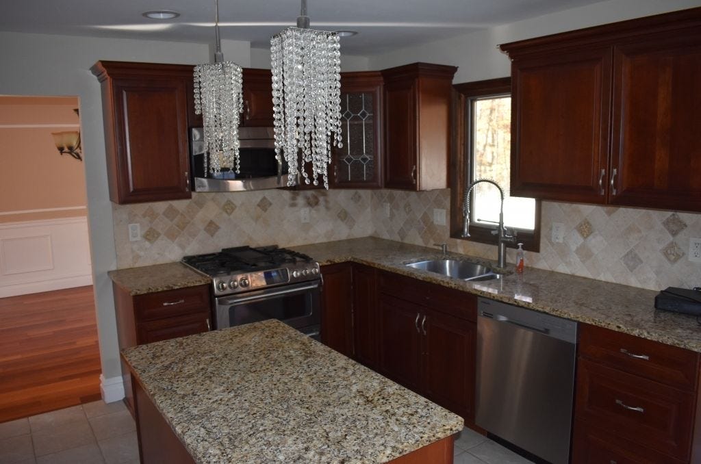 House with Inground Swimming Pool High Point Estate, Old Bridge, NJ by Mike Hartigan