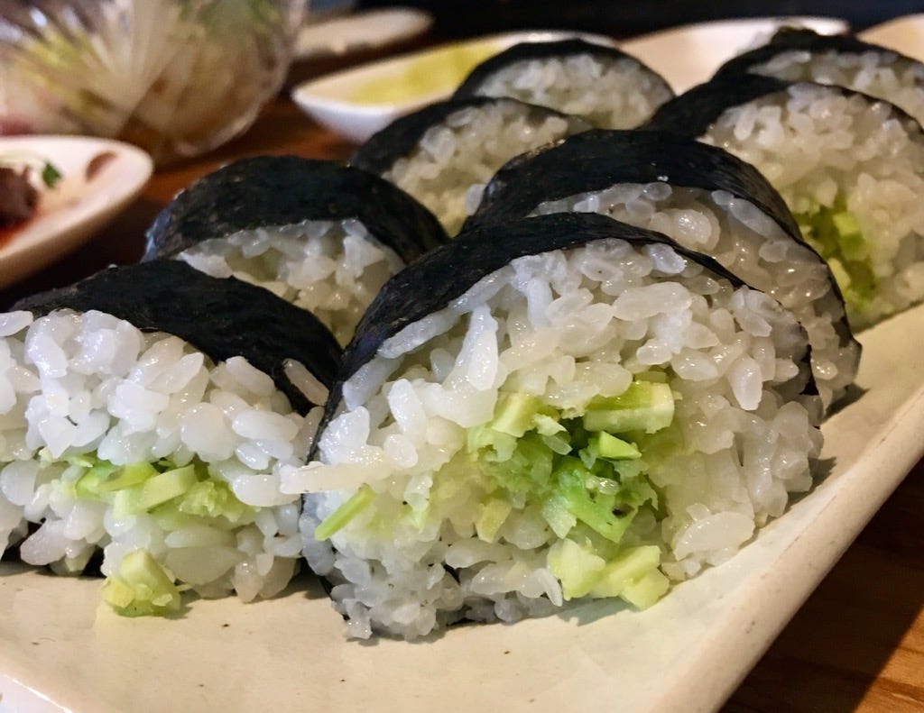 “Wasabimaki” is such a spicy sushi, that can make you drop your tears