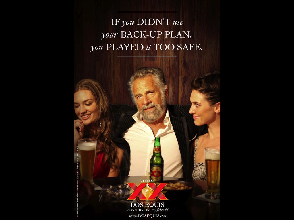 The Dos Equis beer company has produced most of their previous ads with