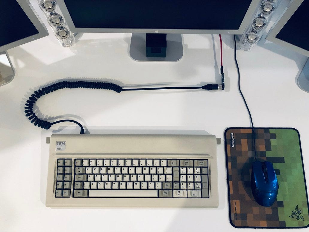 Use This Adapter to Connect a Retro Keyboard to Your