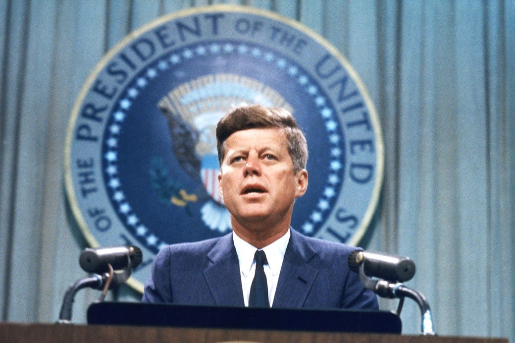 Kennedy Civil Rights Address. President John F Kennedy’s 1963 Civil