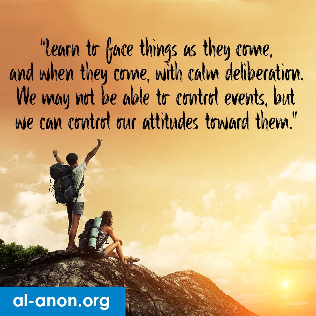AlAnon Daily Reflection 26th November by Fragments Medium