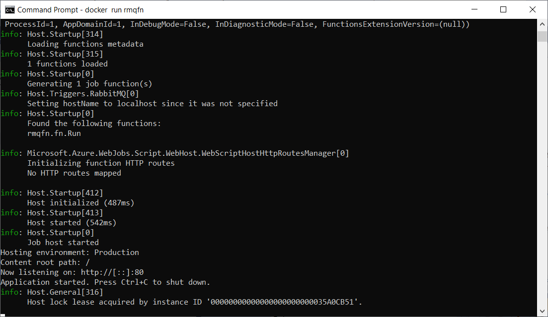 RabbitMQ Extension and Azure Functions by Krishnaraj