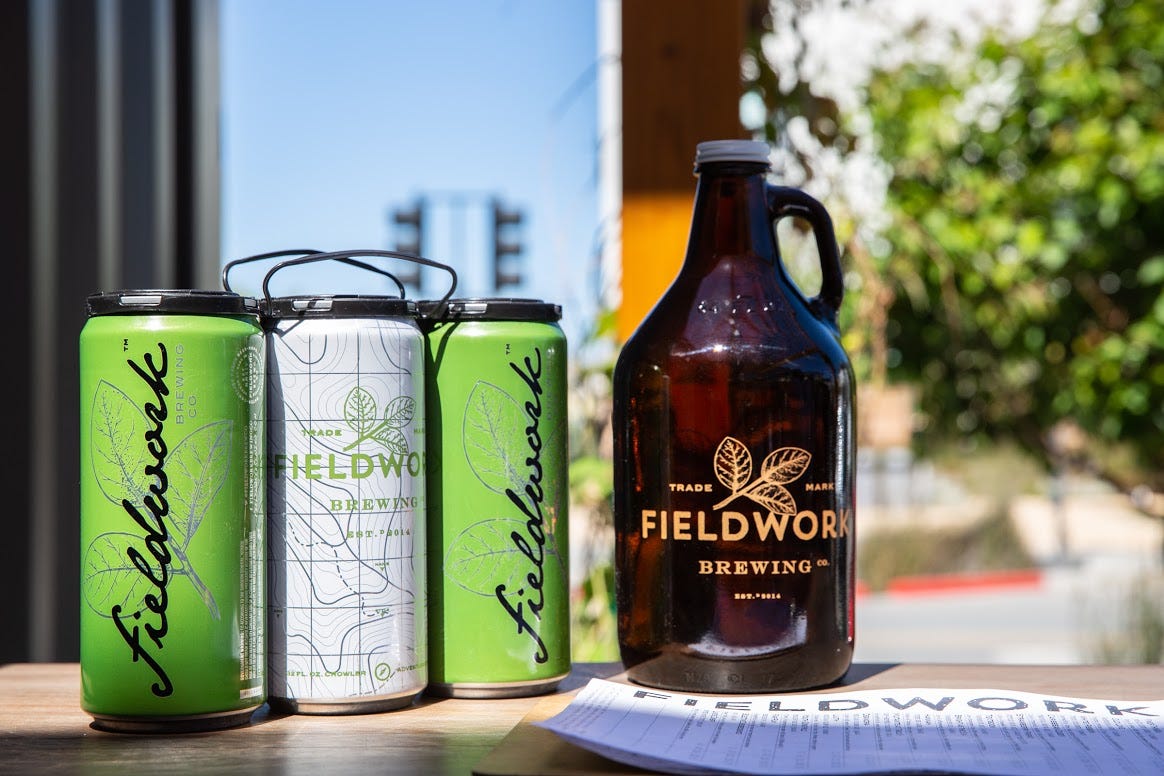 Serving up the freshest beer (daily!) with Fieldwork Brewing in San