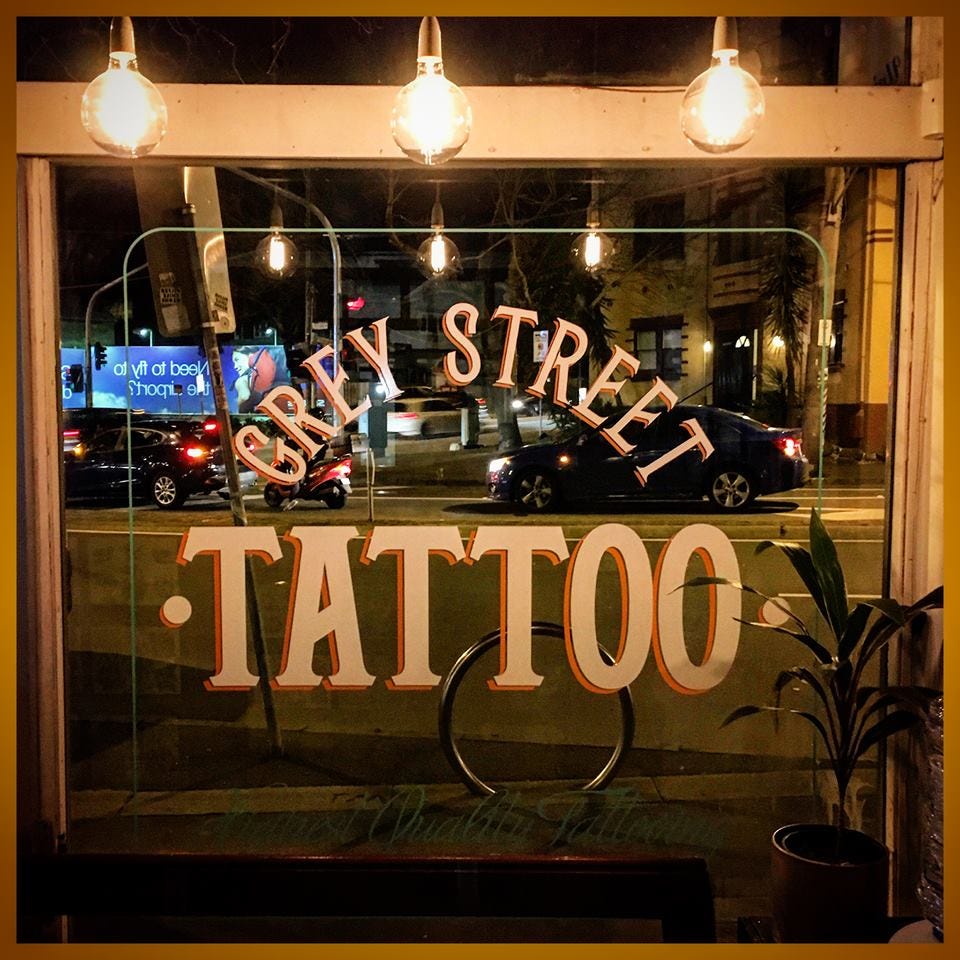 Grey Street Tattoo Medium