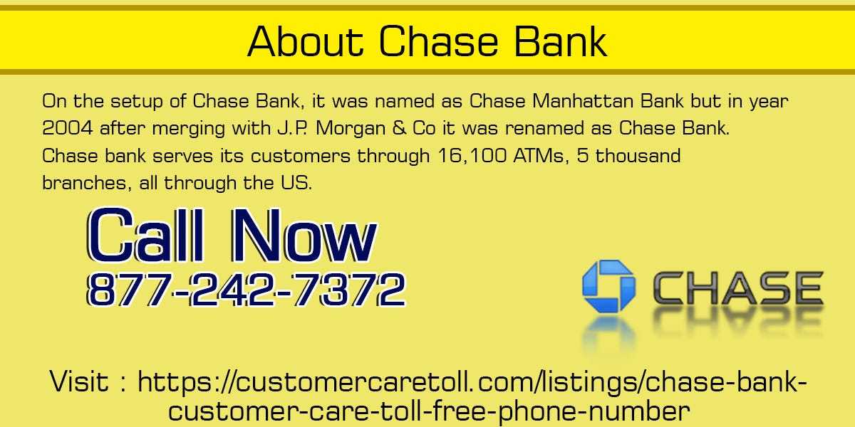 About Chase Bank Moses Harris Medium