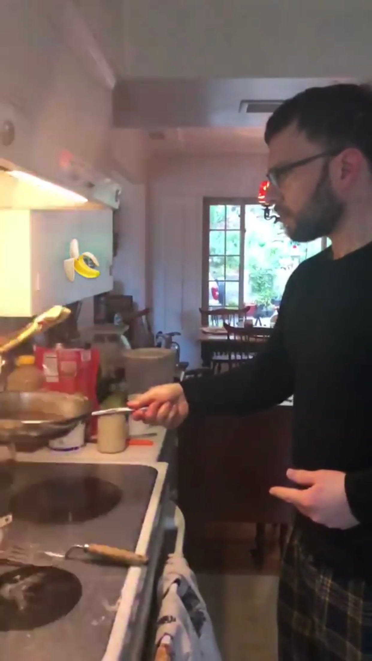 How to flip a pancake