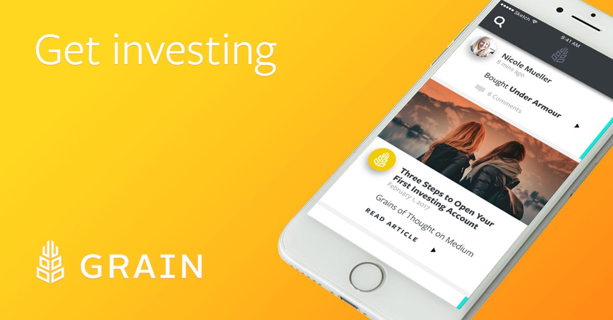 Grain 2.0 is in the App Store. A simple way to start investing… by