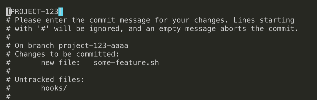 How To Prefix Your Commit Message With a Ticket Number Automatically