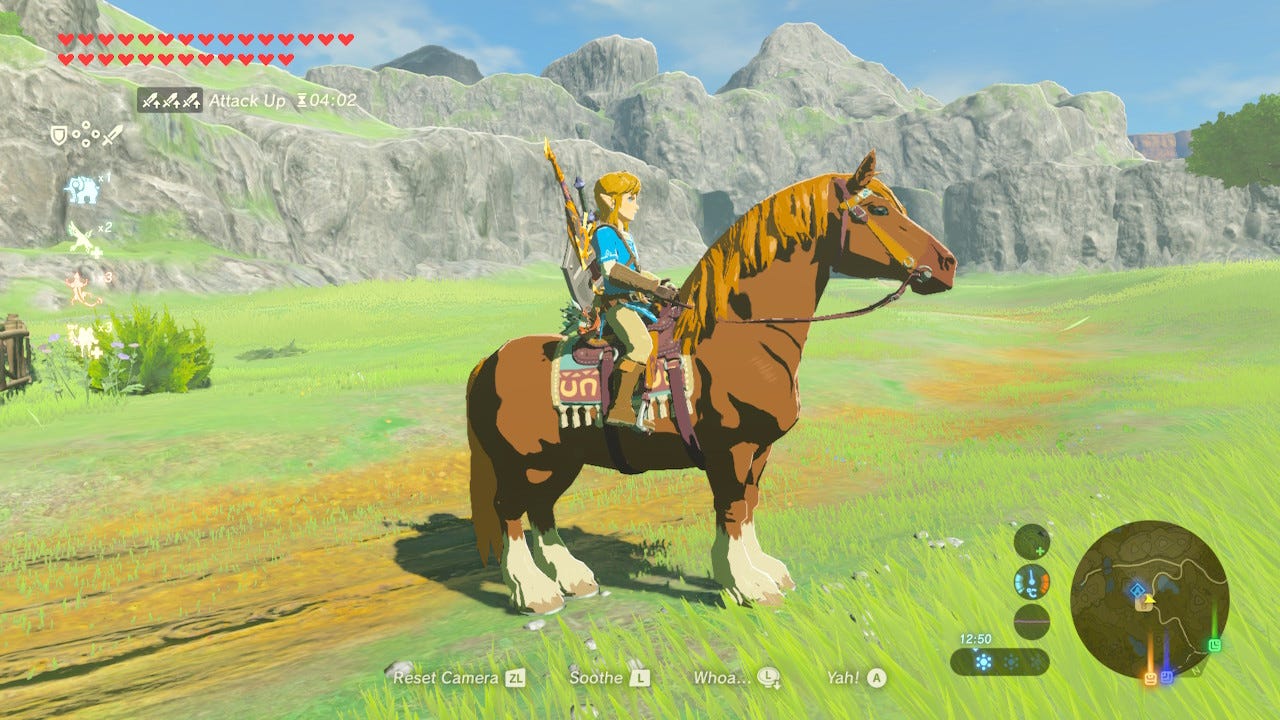 The best horses in Legend of Zelda Breath of the Wild by Satyajit