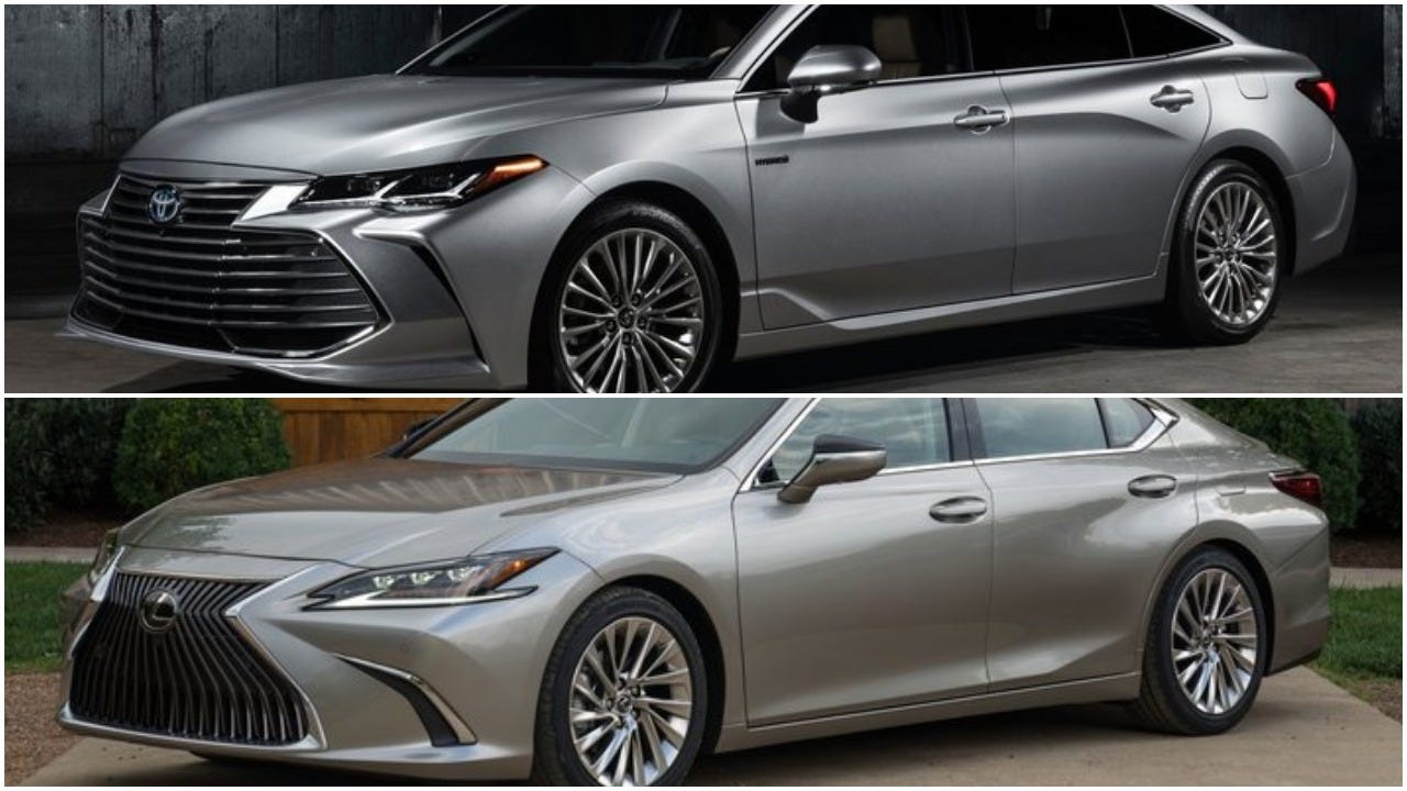 Toyota Avalon Lexus in the front, Bimmer in the back by Chase Canova