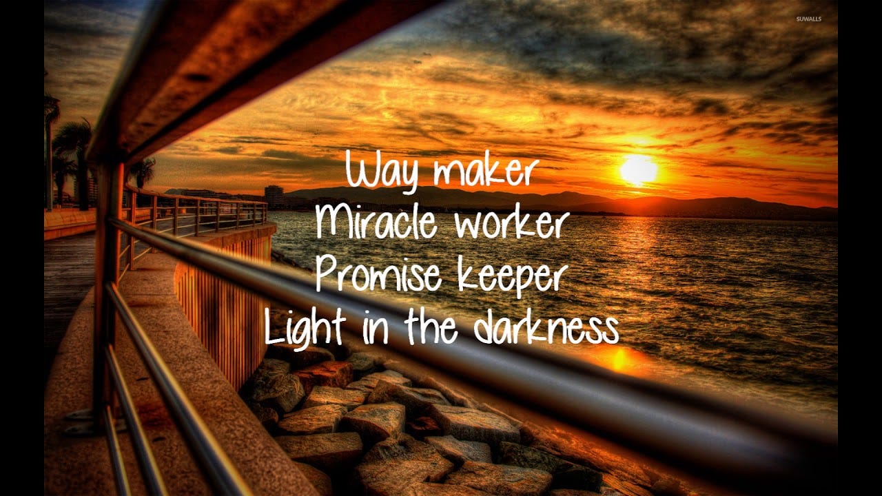 Bible Verses For Way Maker at Elmer Choe blog