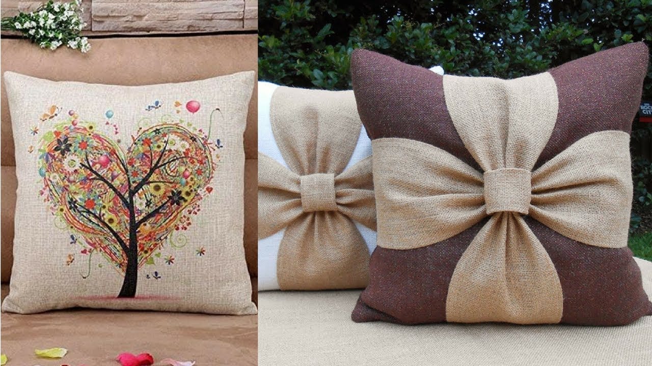 Creative DIY Ideas to Make Your Cushion Cover Pretty by khalid ahmad