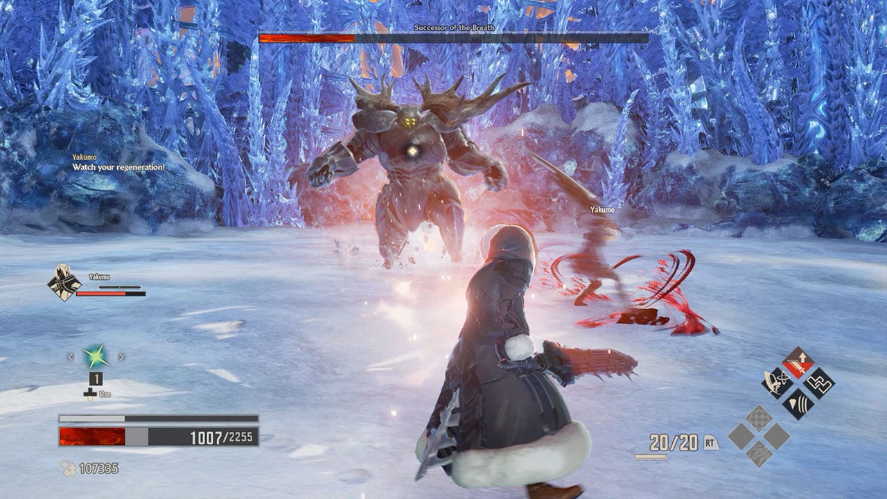Review — Code Vein Tasta