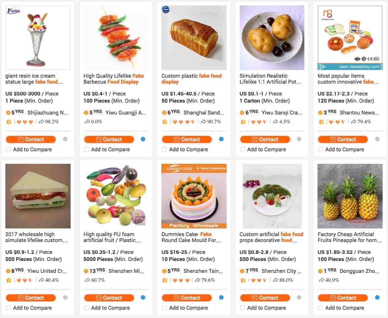 Custom Fake Food Display Getting Popular Around The World, Thanks to