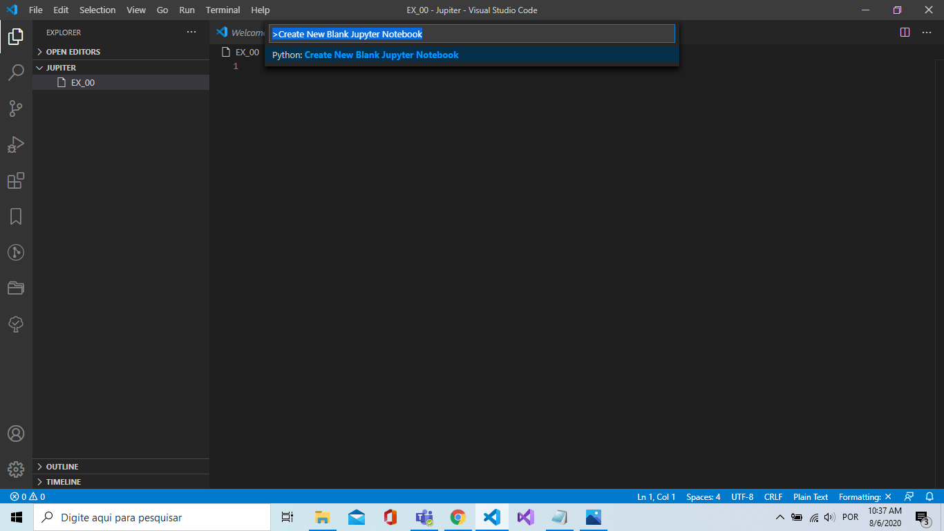 Python — Jupyter Notebook Quick Start with VSCode by J3