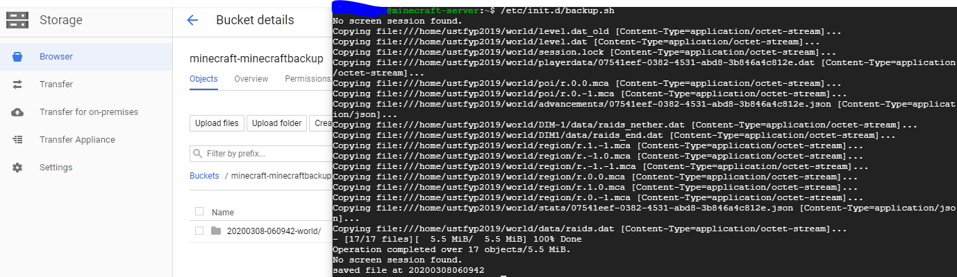 Host a Minecraft server on Google Cloud with automatic deployment and