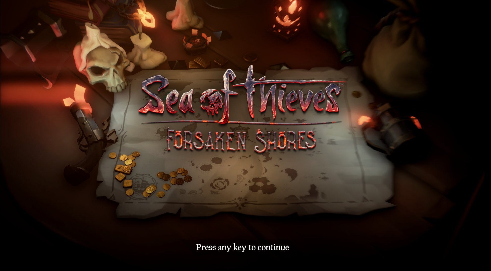 Every Sea of Thieves Title Screen by Jeff Onan Golden Sands